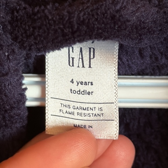 babyGap Fleece Bear Robe, Size 4yrs - Picture 3 of 5